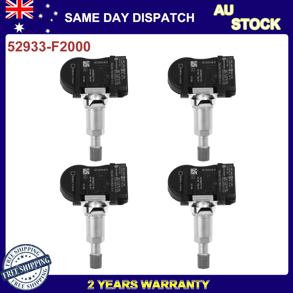 4X TPMS Tyre Pressure Sensors Fits For Hyundai I30 - Elantra Ioniq Venue - Kona