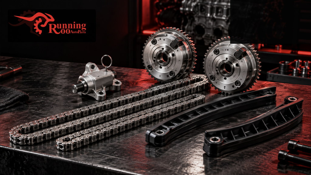 Mercedes M270 and M274 timing chain and VVT gear inspection cover by RunningRoo