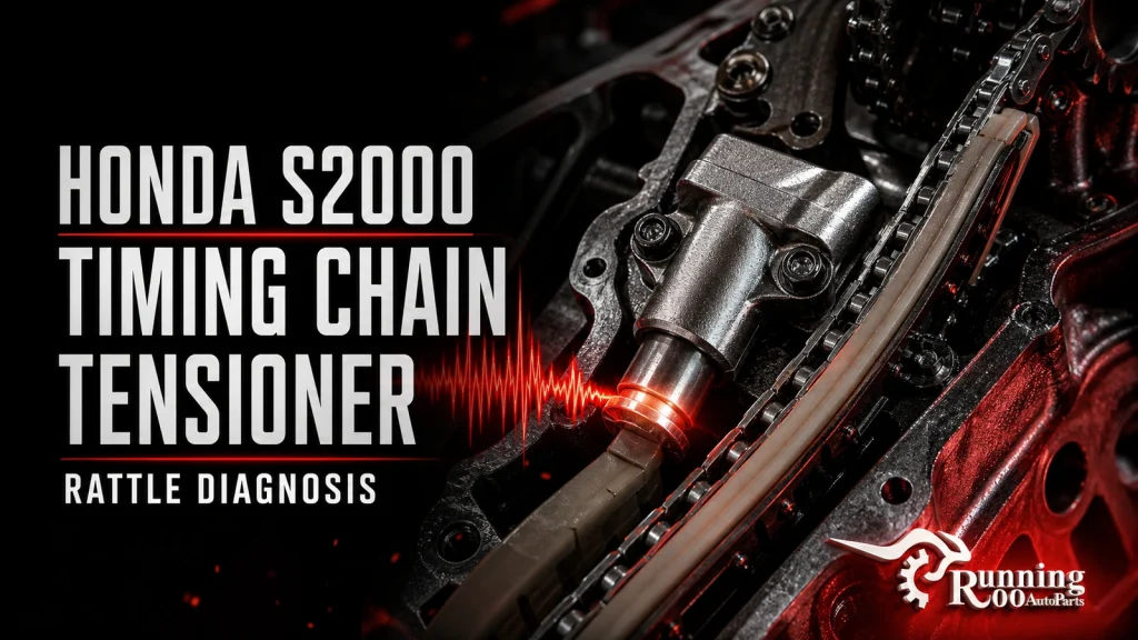 Illustrative Honda S2000 timing-chain tensioner rattle diagnosis and repair guide