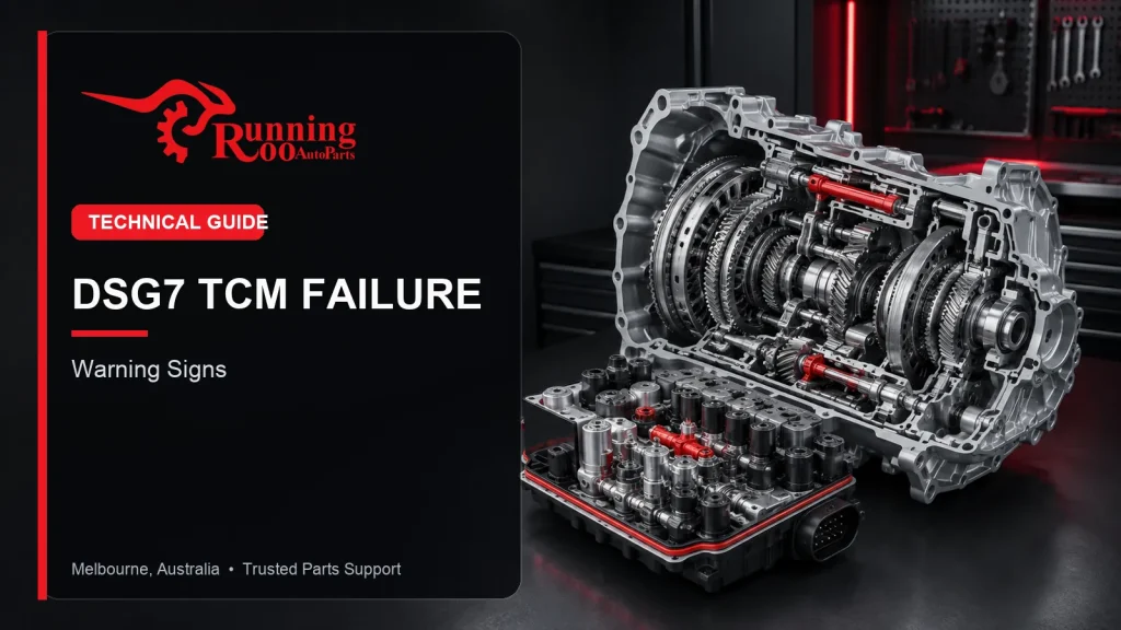 Illustrative DSG7 TCM failure symptoms and diagnosis cover – RunningRoo Auto Parts