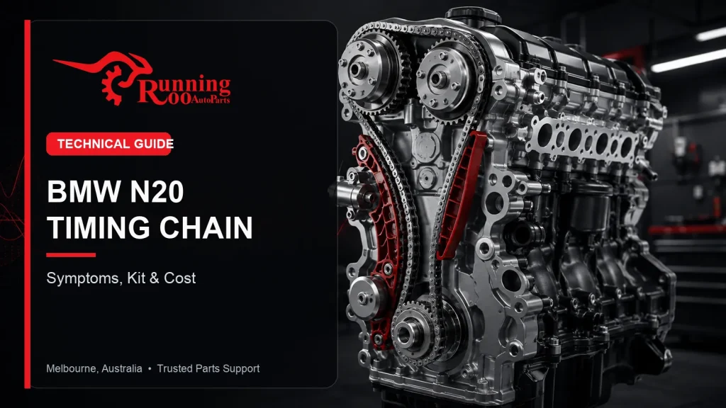 Illustrative BMW N20 timing chain problems technical guide cover – RunningRoo Auto Parts