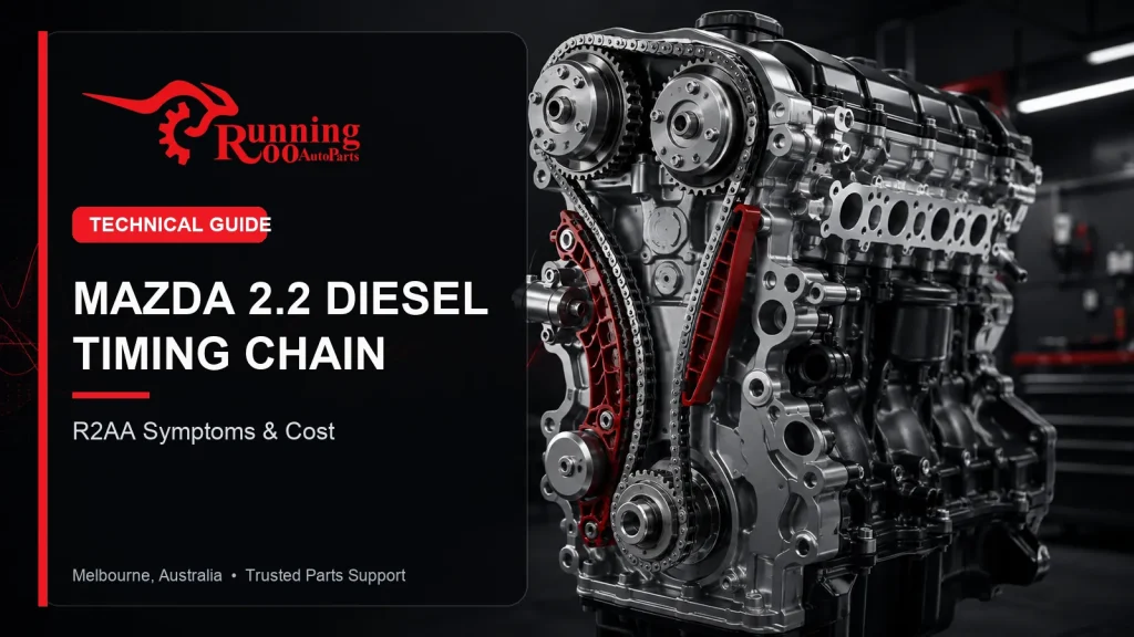 Illustrative Mazda R2AA 2.2 diesel timing chain technical guide cover – RunningRoo Auto Parts