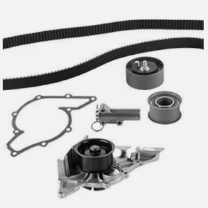 Left+Right Side Timing Chain Tensioner Kit, Timing Belt Kit with water pump For VW Audi V8 4.2 Engine