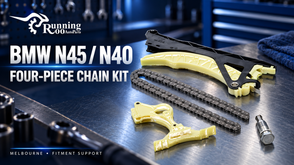 BMW N45 and N40 Timing Chain Kit: What the Four-Piece Package Covers — RunningRoo editorial cover