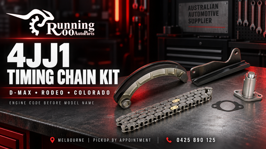 RunningRoo 4JJ1 timing chain kit — D-MAX, Rodeo and Colorado ordering guide
