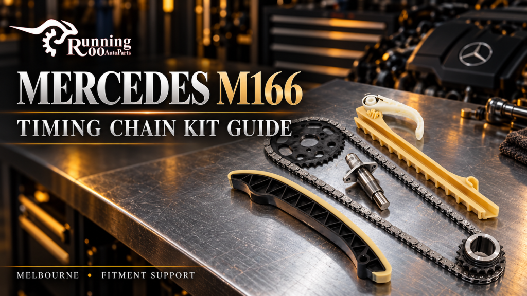 Mercedes M166 Timing Chain Kit with Gears: W168 and Vaneo Ordering Checks — RunningRoo editorial cover