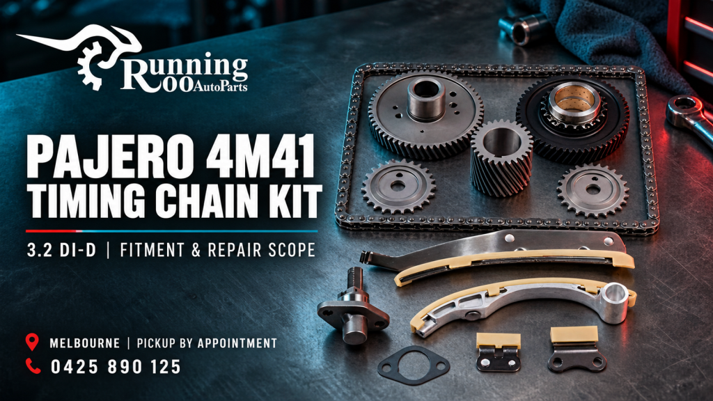 Pajero 4M41 timing chain kit — RunningRoo fitment and repair scope guide