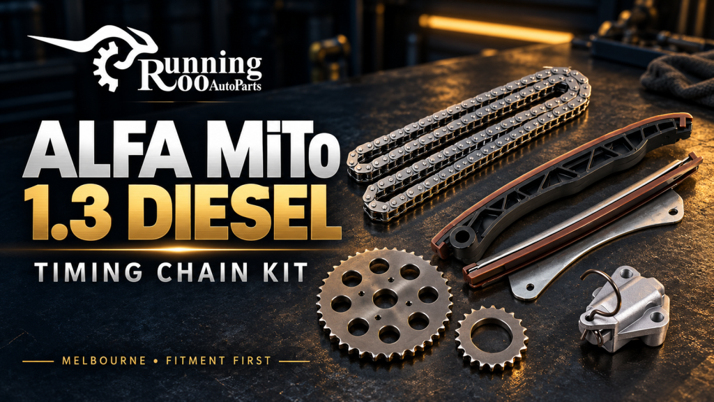 Alfa MiTo 1.3 diesel timing chain kit — RunningRoo editorial cover