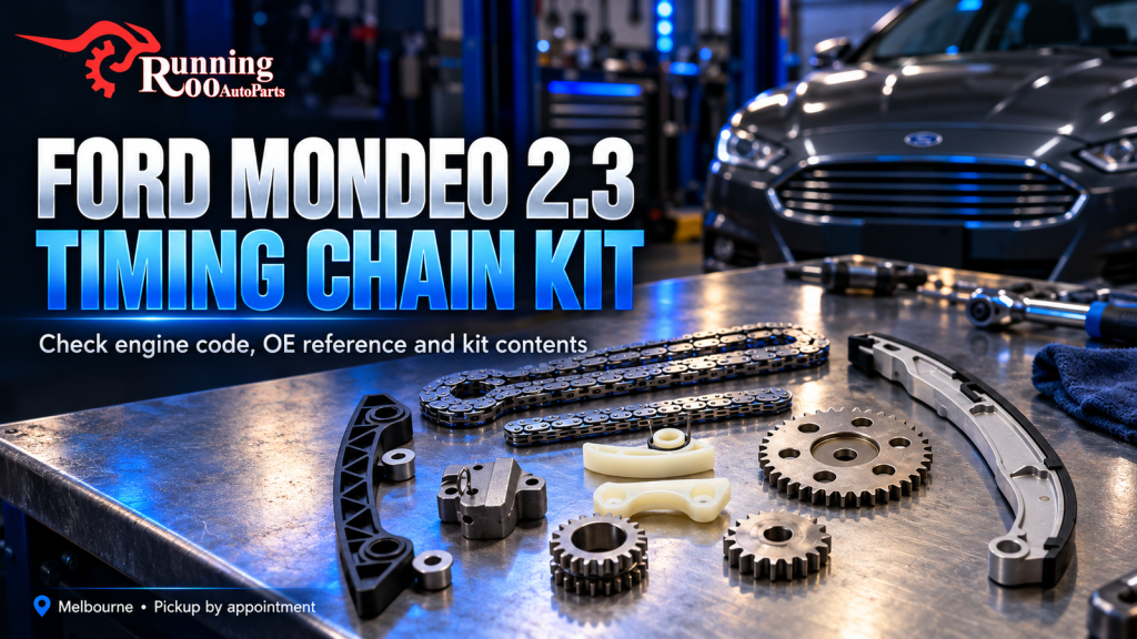 Ford Mondeo 2.3 timing chain kit — RunningRoo editorial cover illustration