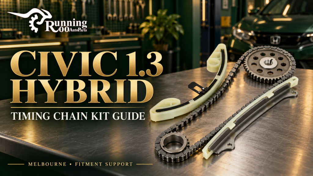 Honda Civic 1.3 Hybrid Timing Chain Kit: Generation, Sprocket and Fitment Checks — RunningRoo editorial cover