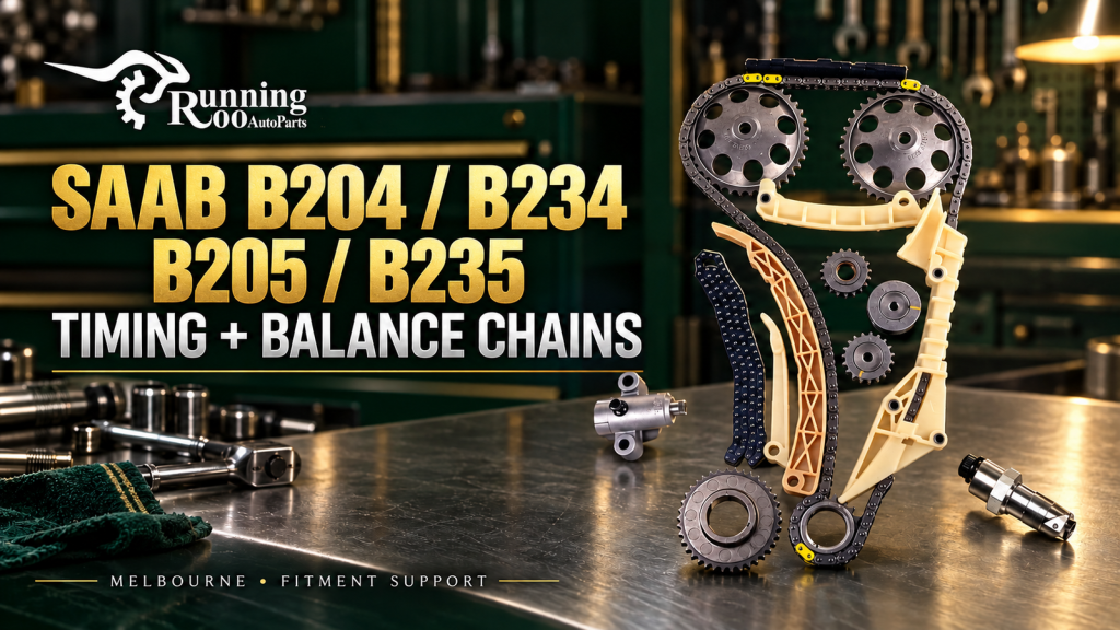 Saab B204, B234, B205 and B235: Timing and Balance Chain Kit Buying Guide — RunningRoo editorial cover