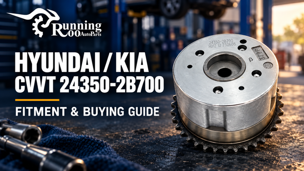 Hyundai and Kia CVVT Gear 24350-2B700: Match the Number Before the Model — RunningRoo editorial cover