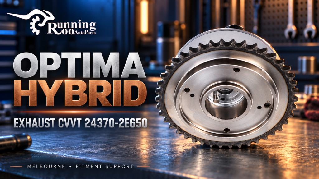Kia Optima Hybrid Exhaust CVVT Gear 24370-2E650: Confirm the Position and Engine Before Buying — RunningRoo editorial cover