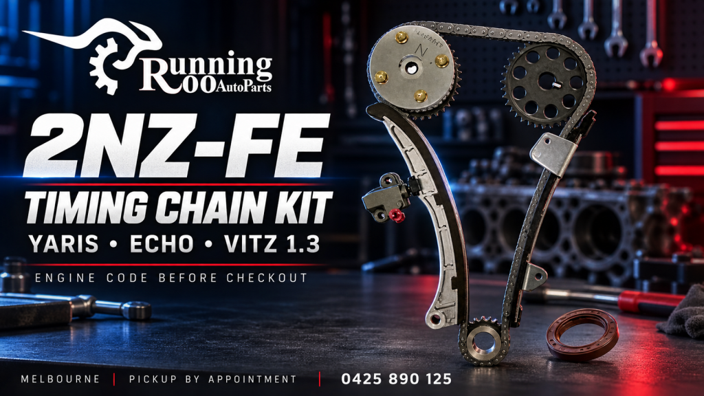 Toyota 2NZ-FE timing chain kit — RunningRoo Yaris, Echo and Vitz guide