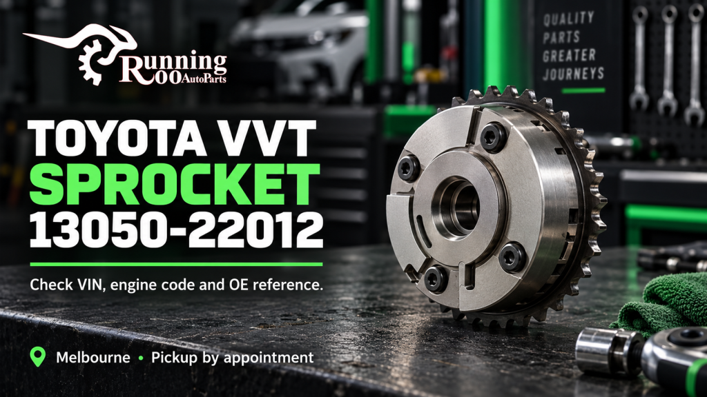 Toyota VVT Sprocket 13050-22012: Checking Corolla and Celica Engine References — RunningRoo illustrated guide cover